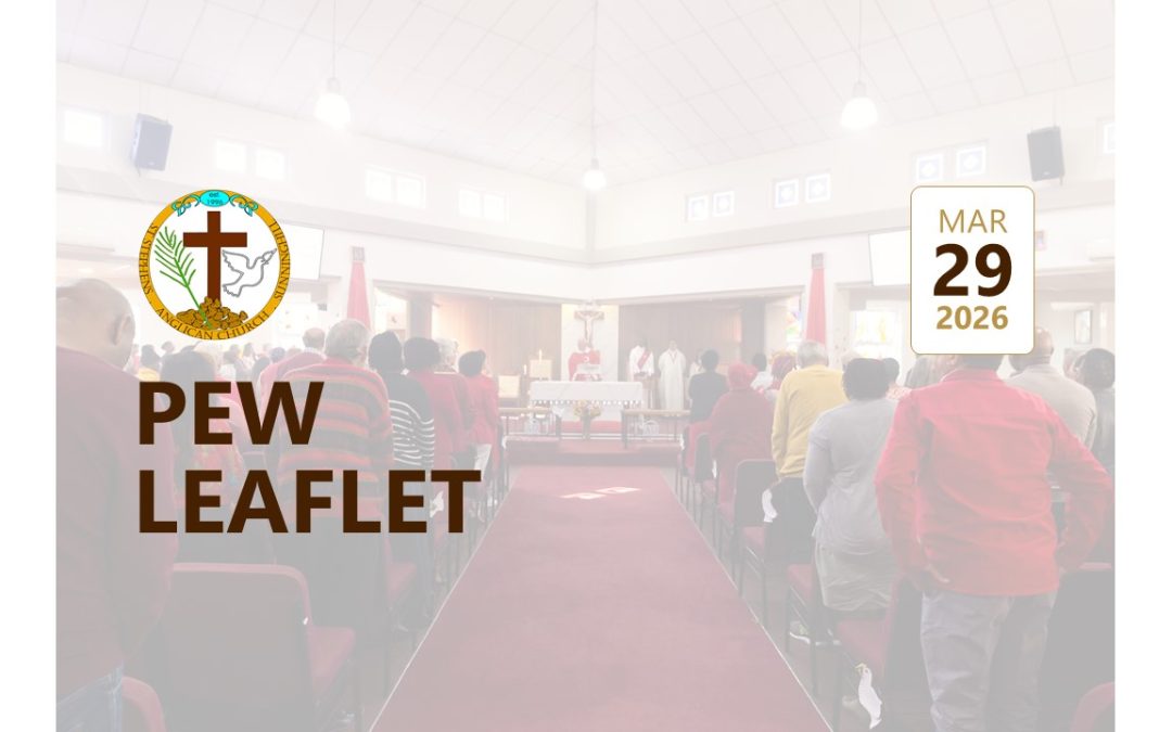 Pew Leaflet -(29 Mar 2026)